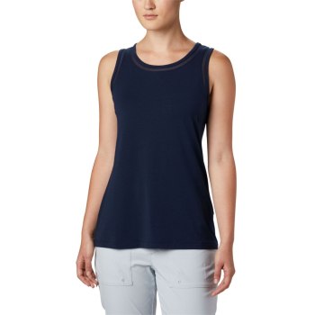 Columbia Ženske Majice Bez Rukava - PFG Slack Water Knit Tamnoplave | XCZR-85263